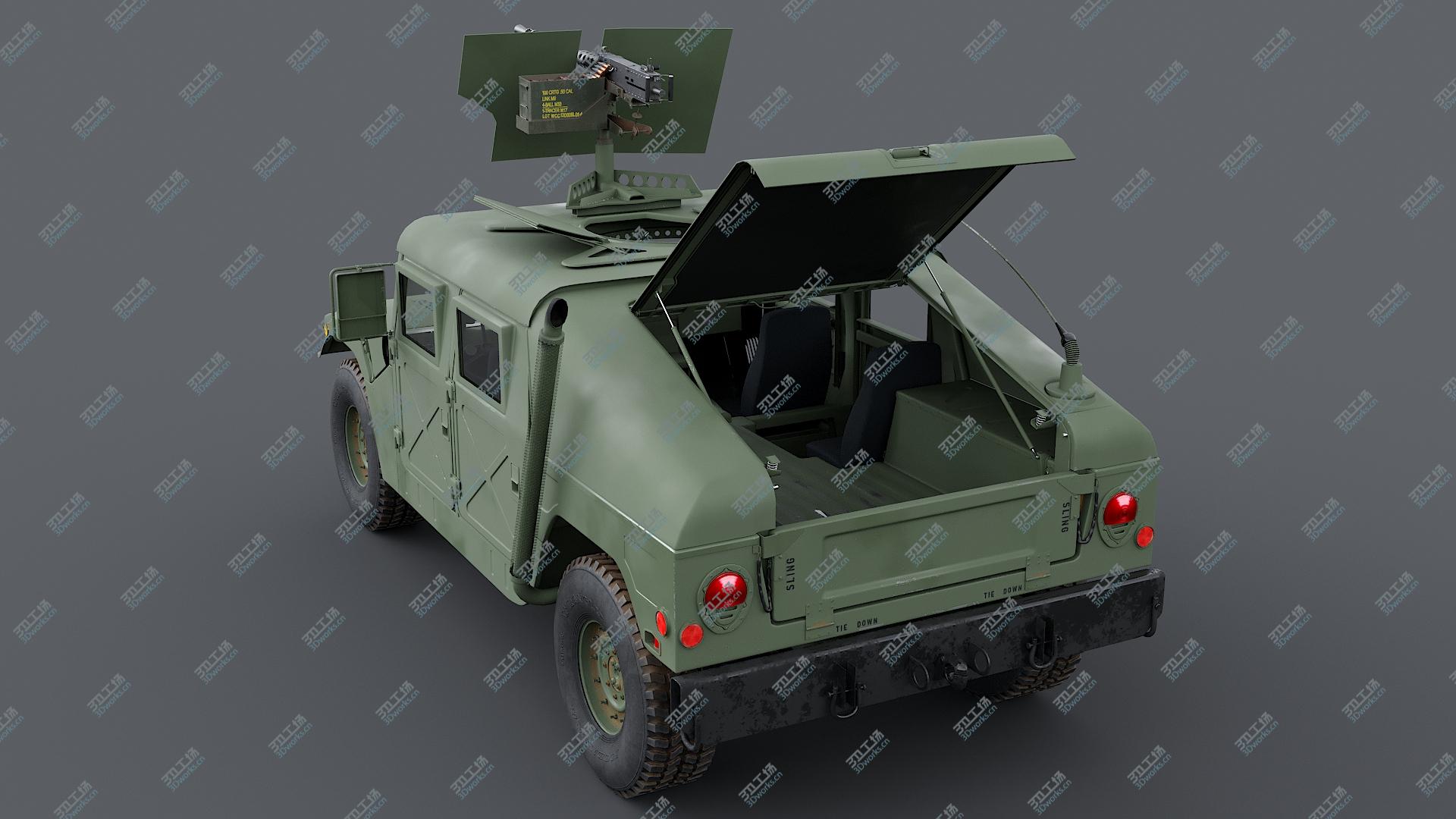 images/goods_img/202105071/3D Humvee M998 M1025 Weapons Carrier Slant Back/4.jpg